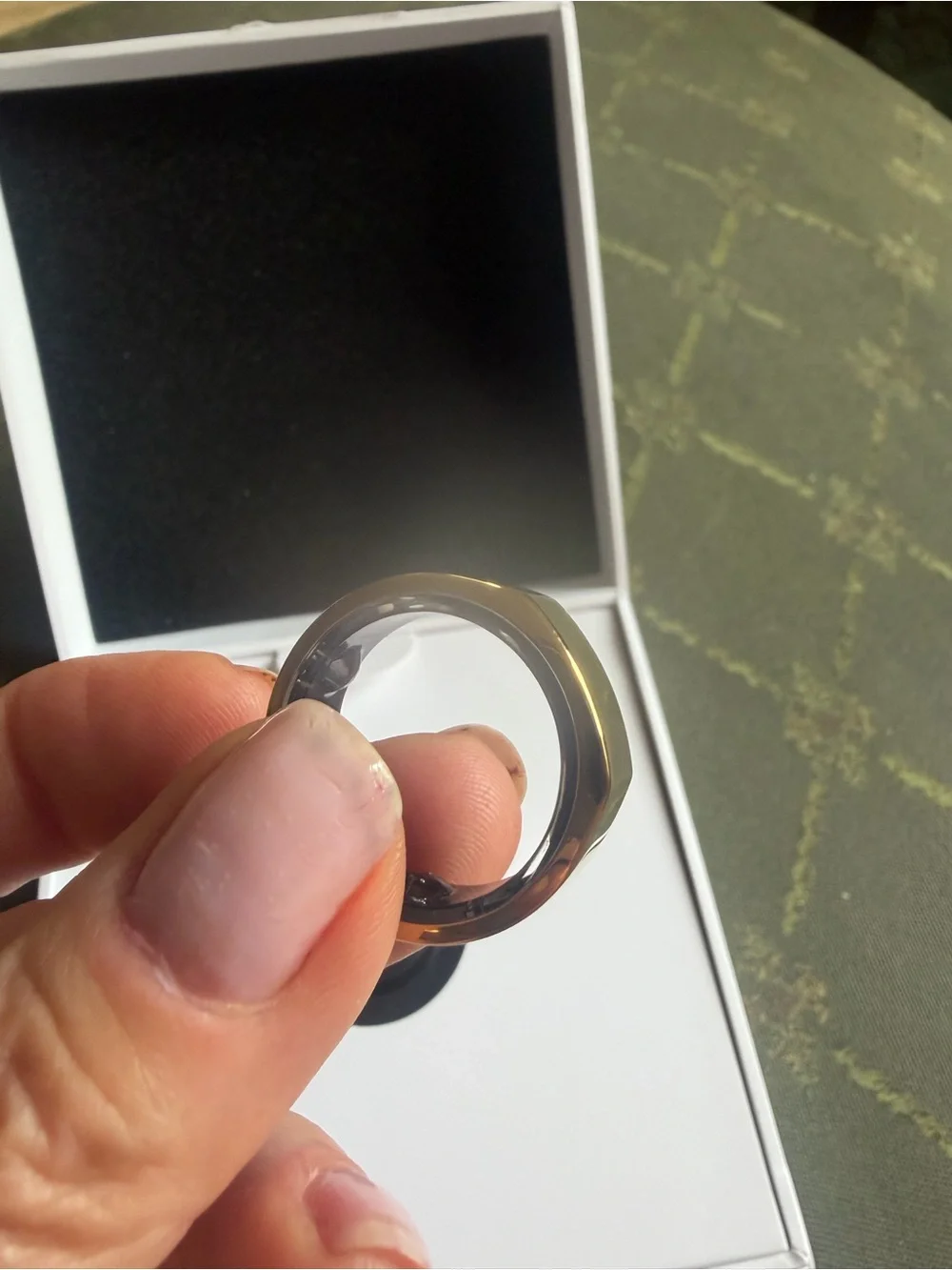 PRICE DROP Oura Ring GOLD Heritage Size 10 ~ NEW - Picture 3 of 6